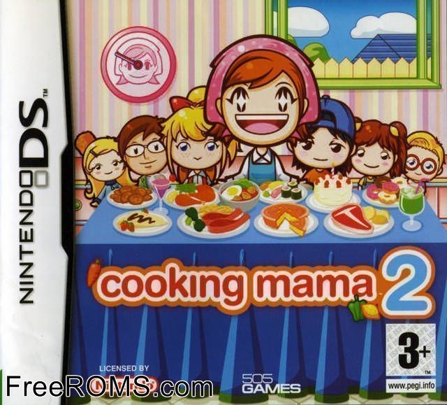 Cooking Mama 2 - Dinner with Friends Europe Screen Shot 1