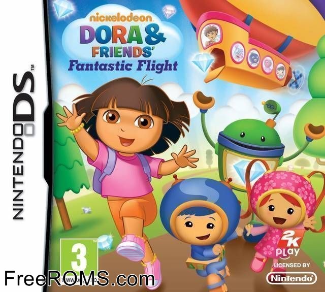 Dora and Friends Fantastic Flight Europe Screen Shot 1