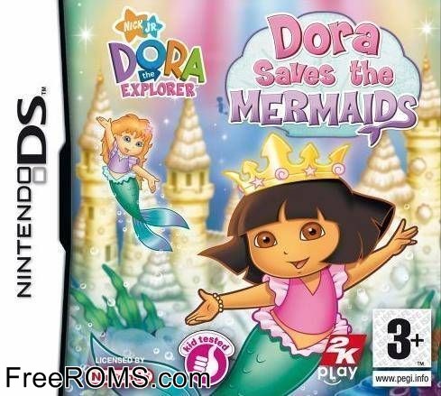 Dora the Explorer - Dora Saves the Mermaids Europe Screen Shot 1