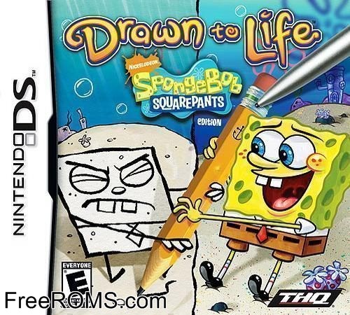 Drawn to Life - SpongeBob SquarePants Edition Screen Shot 1