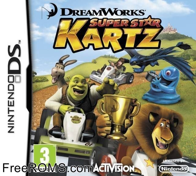DreamWorks Super Star Kartz Europe Screen Shot 1
