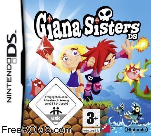 Giana Sisters DS Europe Screen Shot 1