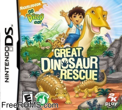 Go, Diego, Go! - Great Dinosaur Rescue Screen Shot 1