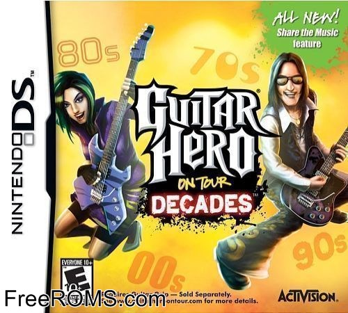 Guitar Hero - On Tour - Decades Screen Shot 1