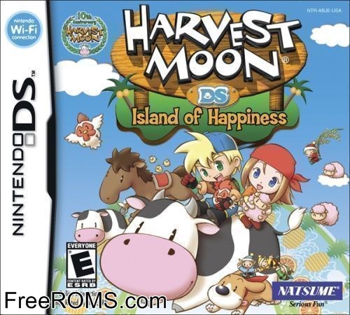 Harvest Moon DS - Island of Happiness Screen Shot 1