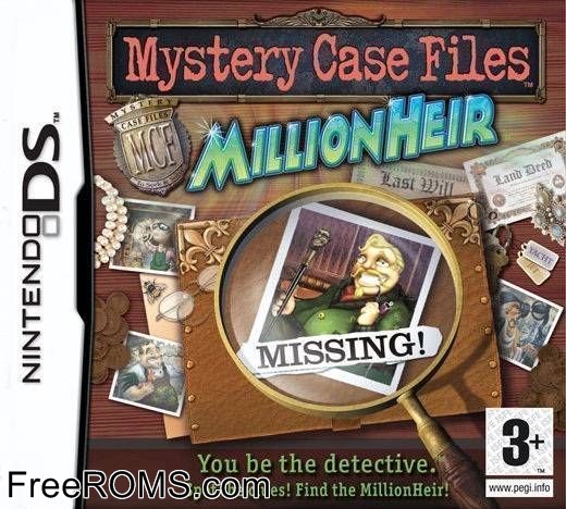 Mystery Case Files - MillionHeir Europe Screen Shot 1