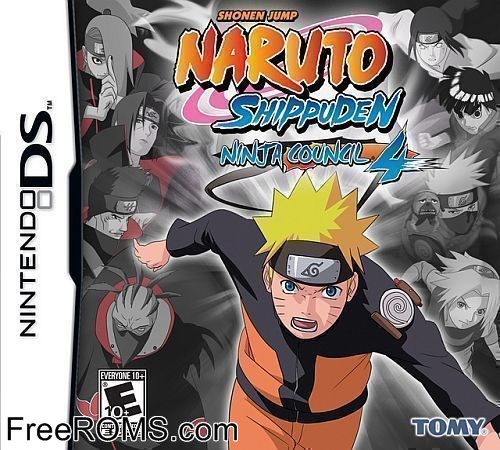 Naruto Shippuden - Ninja Council 4 Nintendo DS ROM / NDS ROM