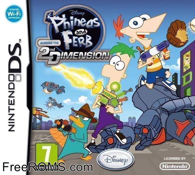 Phineas and Ferb - Across the 2nd Dimension Europe Screen Shot 1