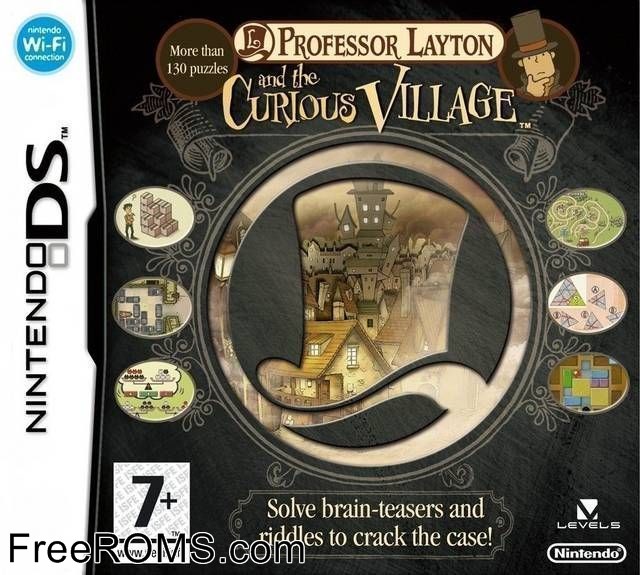 Professor Layton and the Curious Village Europe Screen Shot 1