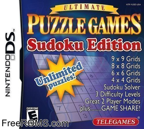 Ultimate Puzzle Games - Sudoku Edition Screen Shot 1