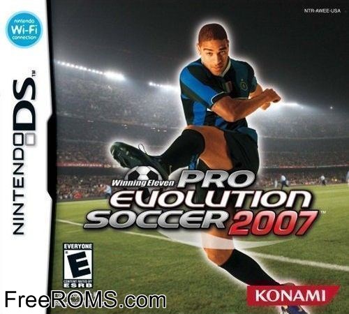 Winning Eleven Pro Evolution Soccer 2007 Screen Shot 1