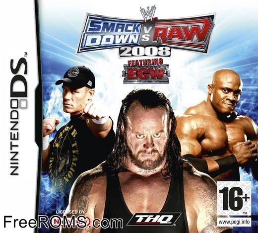 WWE SmackDown! vs. Raw 2008 Europe Screen Shot 1