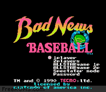 Bad News Baseball Screen Shot 1
