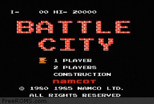 Battle City Screen Shot 1