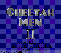Cheetah Men II Screen Shot 1
