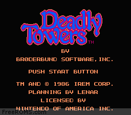 Deadly Towers Screen Shot 1