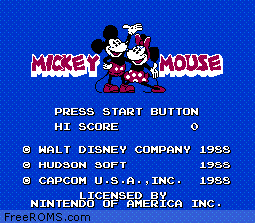 Mickey Mousecapade Screen Shot 1