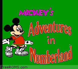 Mickey's Adventures in Numberland Screen Shot 1