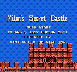 Milon's Secret Castle Screen Shot 1