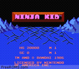 Ninja Kid Screen Shot 1