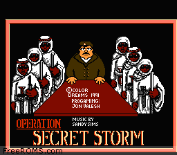 Operation Secret Storm Screen Shot 1