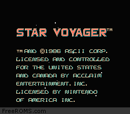 Star Voyager Screen Shot 1
