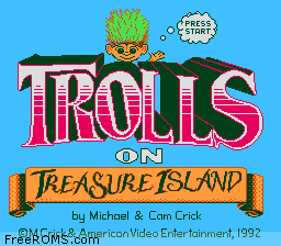 Trolls on Treasure Island Screen Shot 1