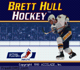 Brett Hull Hockey Screen Shot 1