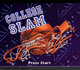 College Slam Basketball Screen Shot 1
