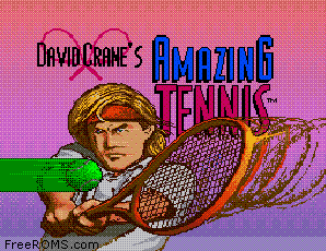 David Crane's Amazing Tennis Screen Shot 1