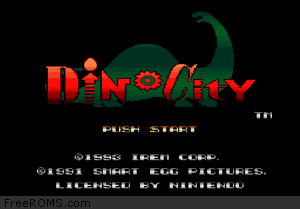 Dino City Screen Shot 1