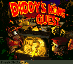 Donkey Kong Country 2 - Diddy's Kong Quest Screen Shot 1