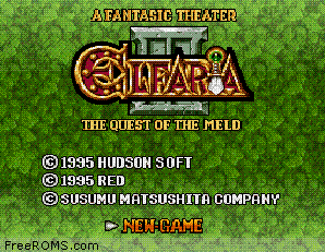 Elfaria II - The Quest of the Meld Screen Shot 1