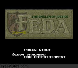 Feda - The Emblem of Justice Screen Shot 1