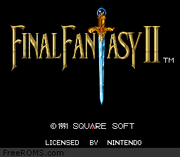 Final Fantasy II Screen Shot 1