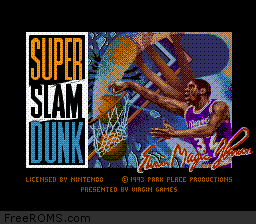 Magic Johnson's Super Slam Dunk Screen Shot 1