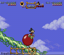 Magical Quest Starring Mickey Mouse, The Screen Shot 2