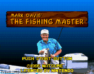 Mark Davis' The Fishing Master Screen Shot 1