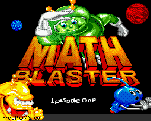Math Blaster - Episode 1 Screen Shot 1