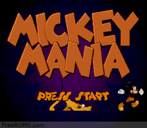Mickey Mania Screen Shot 1