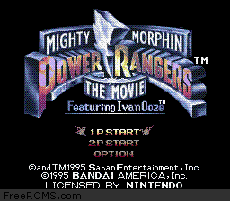 Mighty Morphin Power Rangers - The Movie Screen Shot 1