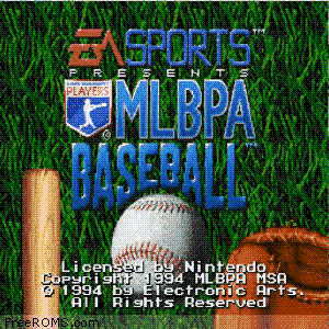 MLBPA Baseball Screen Shot 1