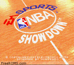NBA Showdown Screen Shot 1