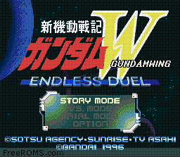 Shin Kidou Senki Gundam W - Endless Duel Screen Shot 1