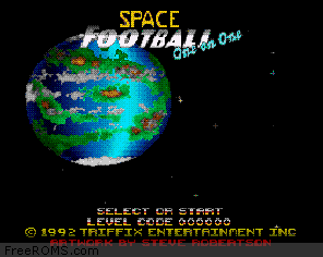 Space Football - One on One Screen Shot 1