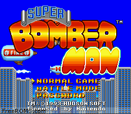 Super Bomberman Screen Shot 1
