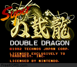 Super Double Dragon Screen Shot 1