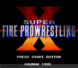 Super Fire Pro Wrestling X Screen Shot 1