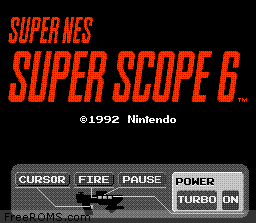 Super NES Super Scope 6 Screen Shot 1