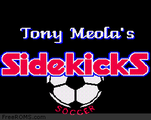 Tony Meola's Sidekicks Soccer Screen Shot 1